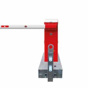 Mobile barrier gate automatic hydraulic