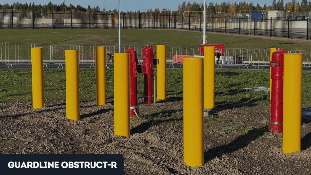 Heavy-Duty Bollard Guardline Obstruct-R